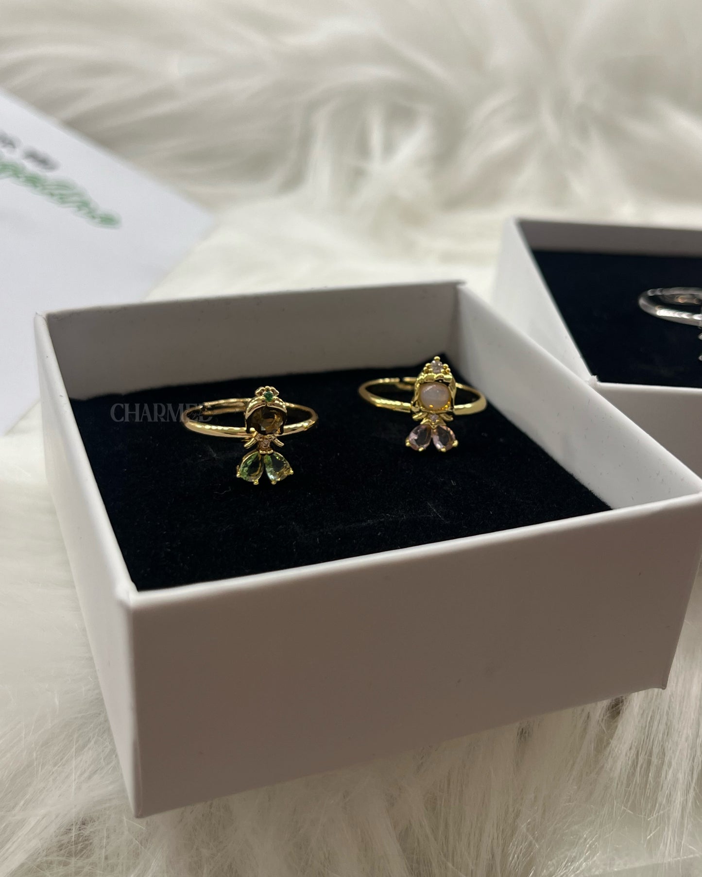 Tiana & Lottie rings