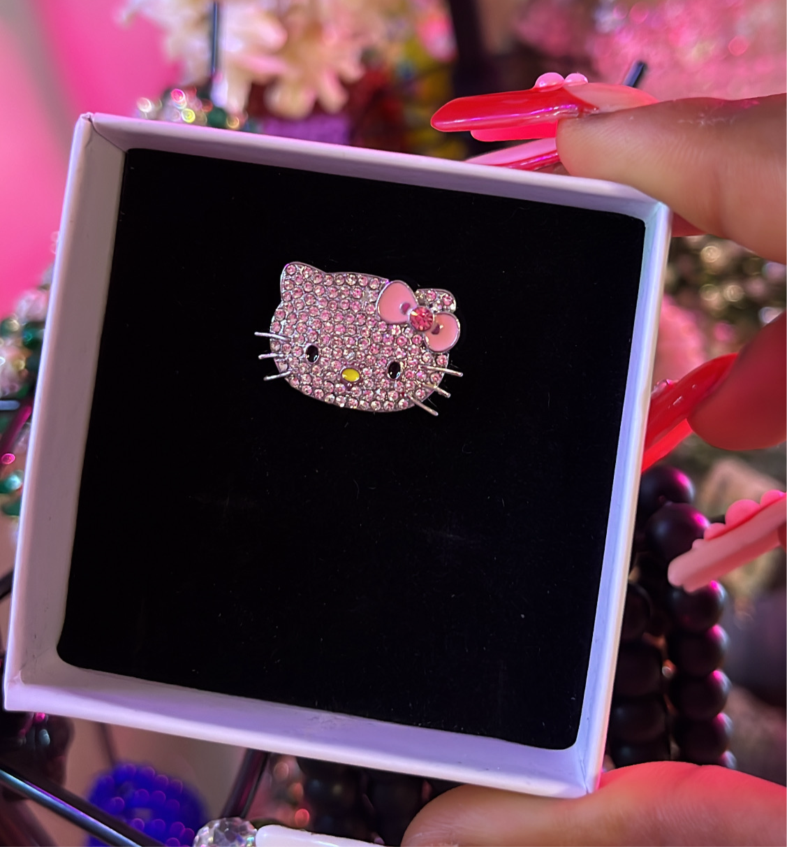 Bling Kitty Ring