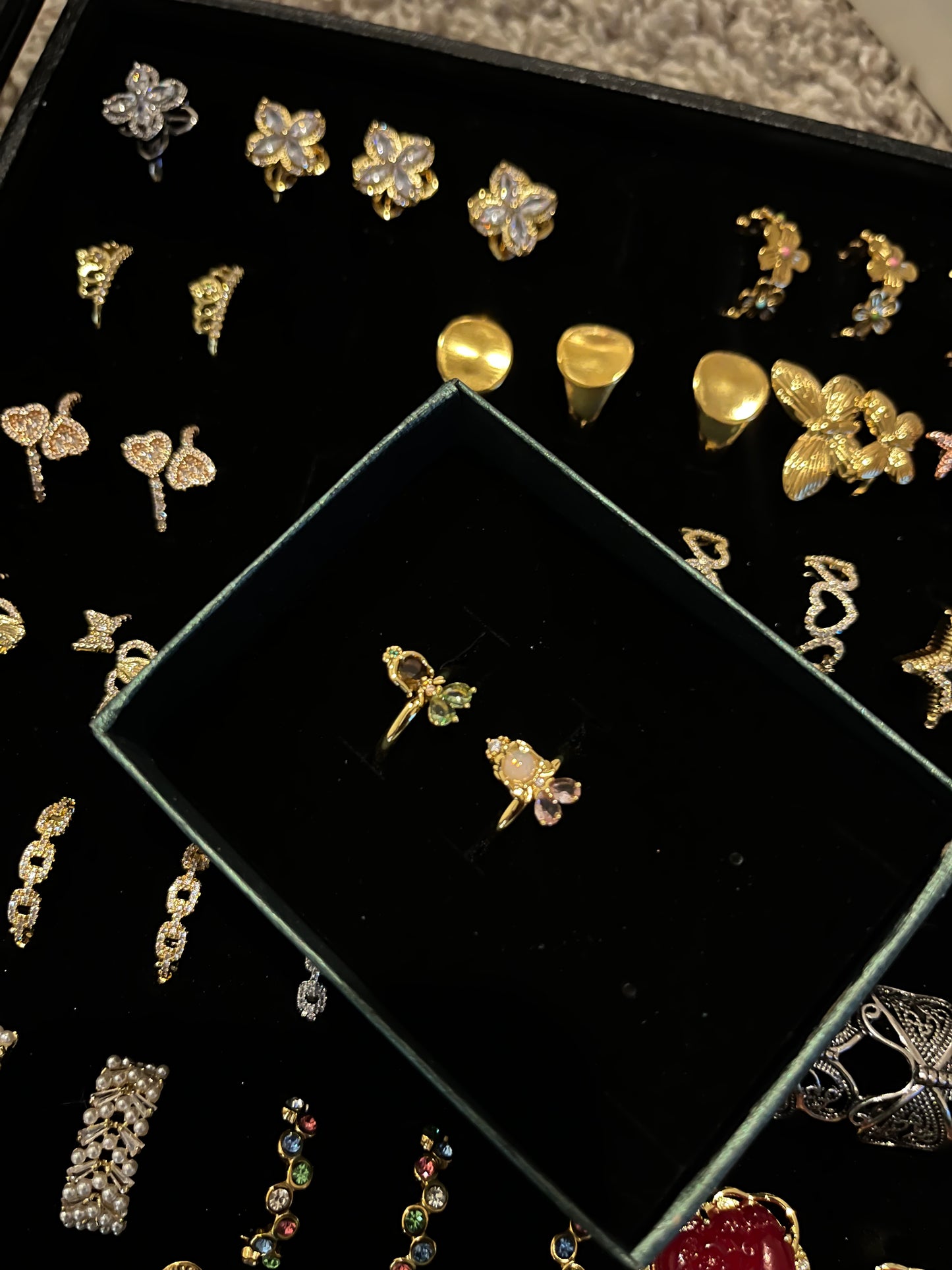 Tiana & Lottie rings