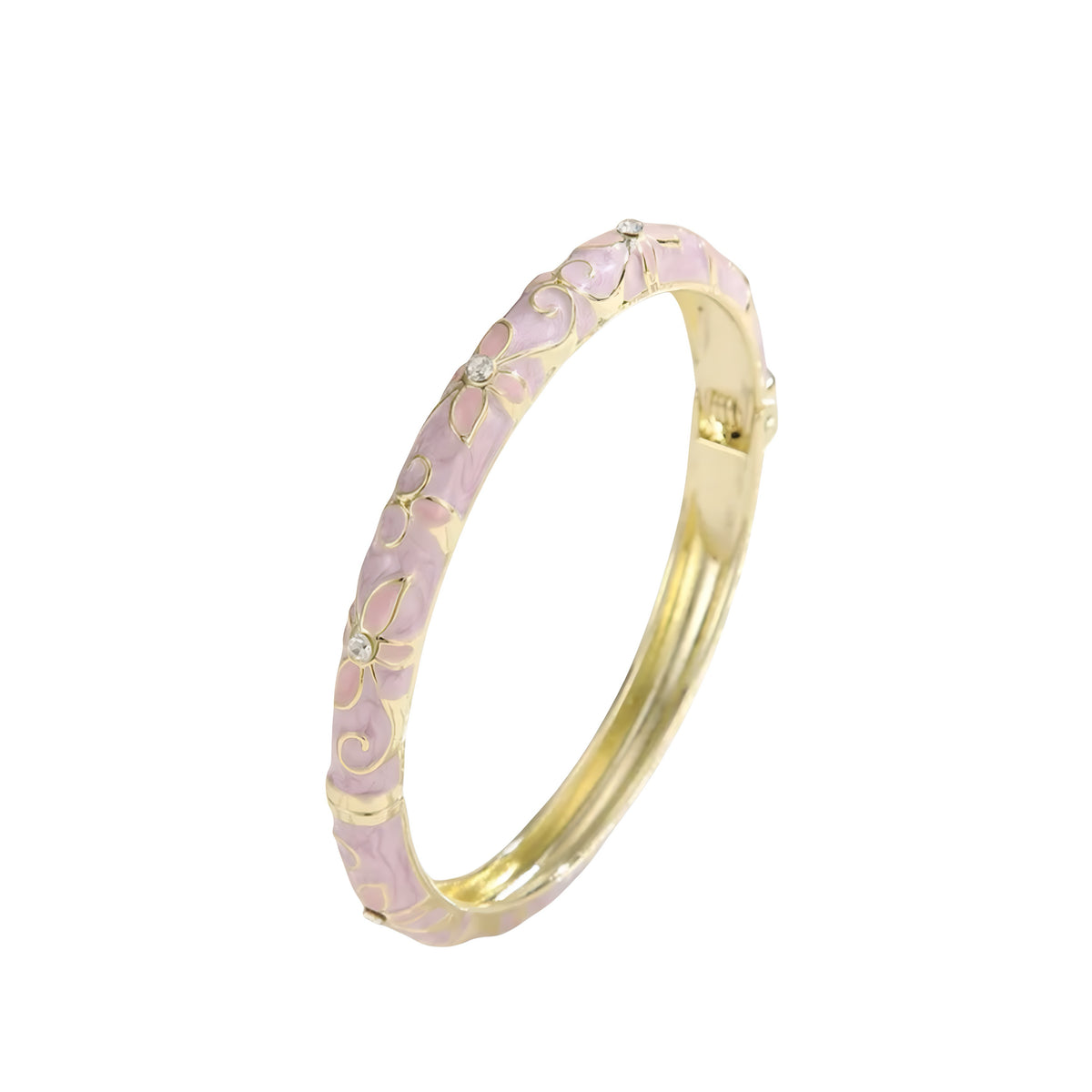 Purple Flora Bangle