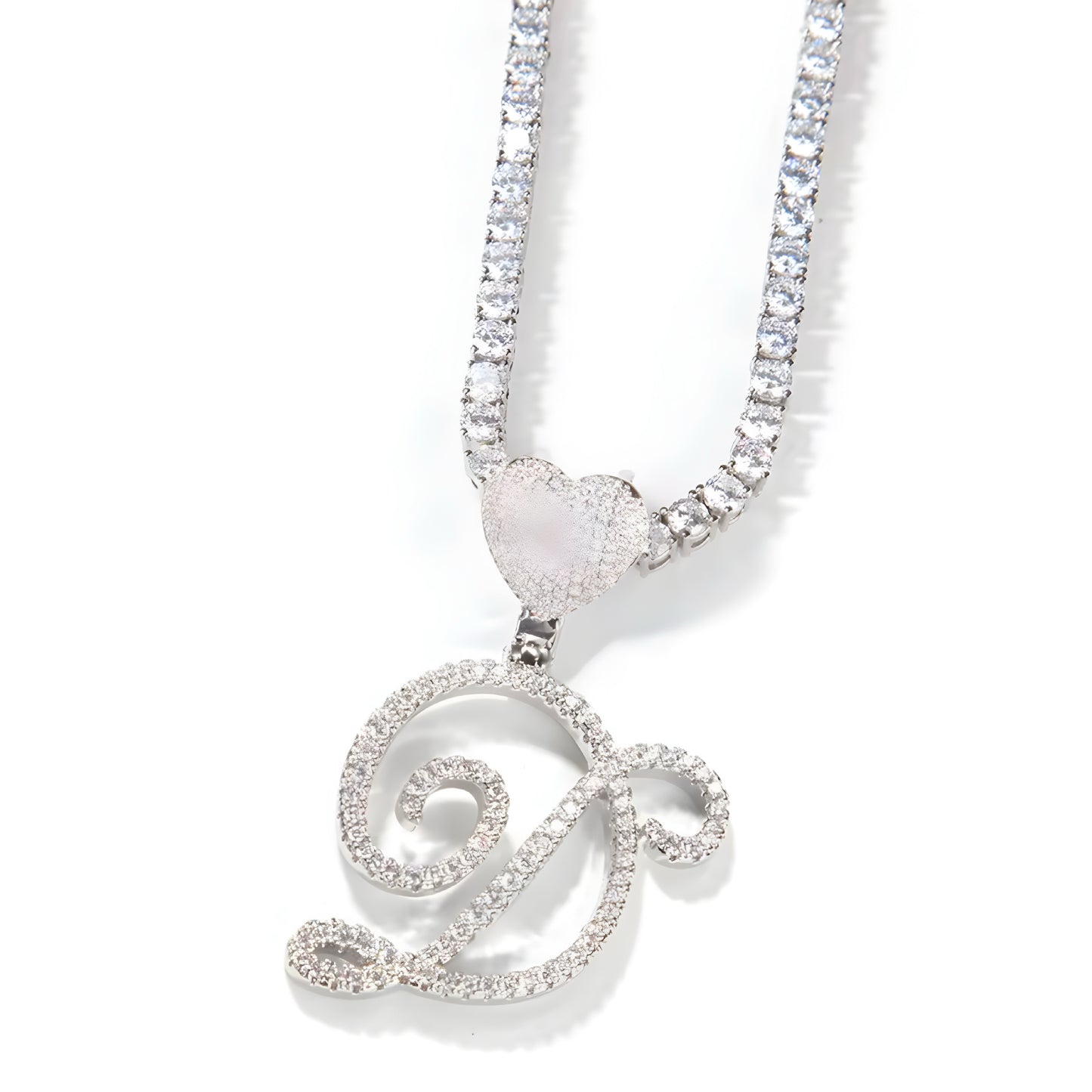 Initial Heart Necklace
