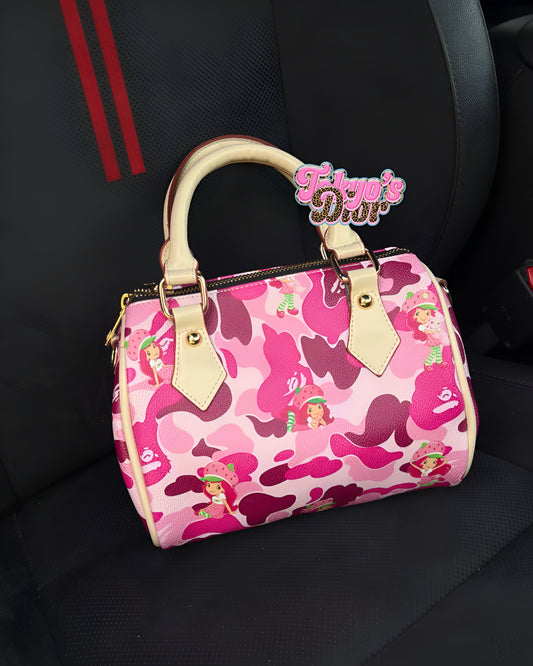 Strawberry Shortcake Camo Pillow Bag