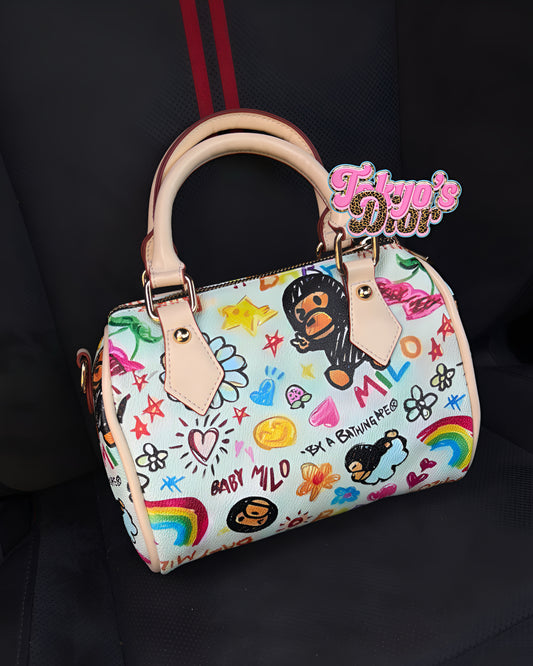 Baby Milo Doodle Pillow Bag