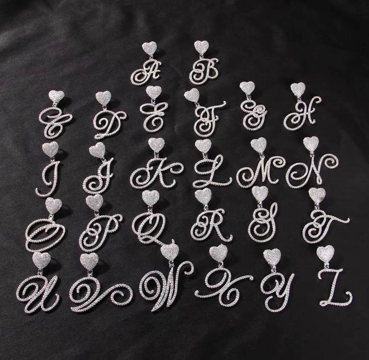 Initial Heart Necklace
