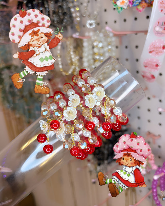 Strawberry Shortcake Flower Bracelet