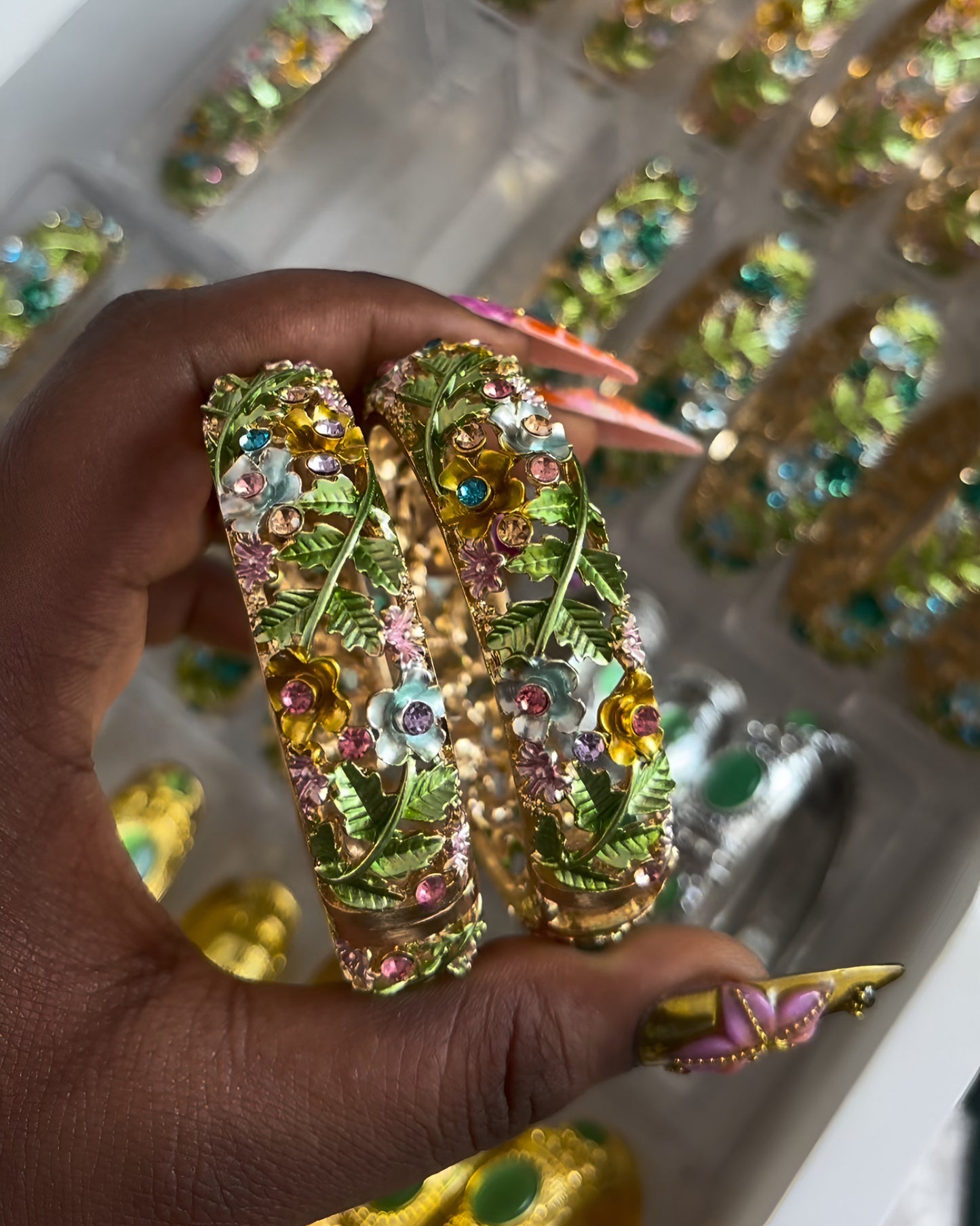 Multicolor Garden Bangle