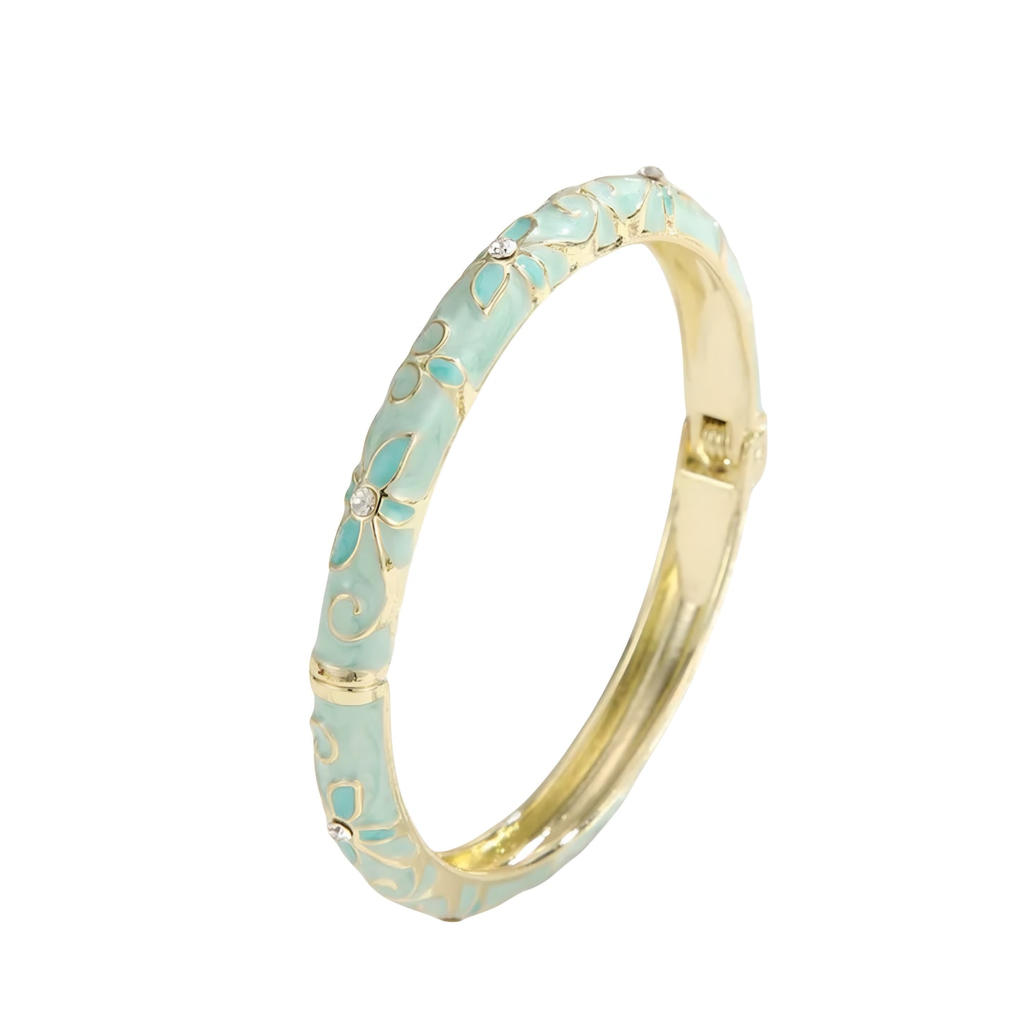 Light Green Flora Bangle