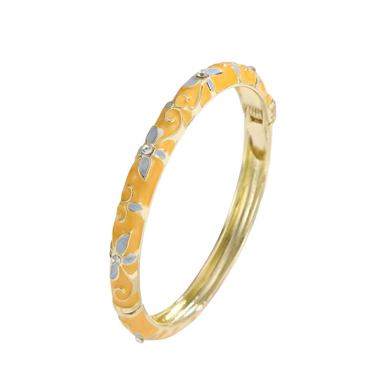 Yellow Flora Bangle