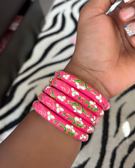 Hot Pink Firefly Bangle