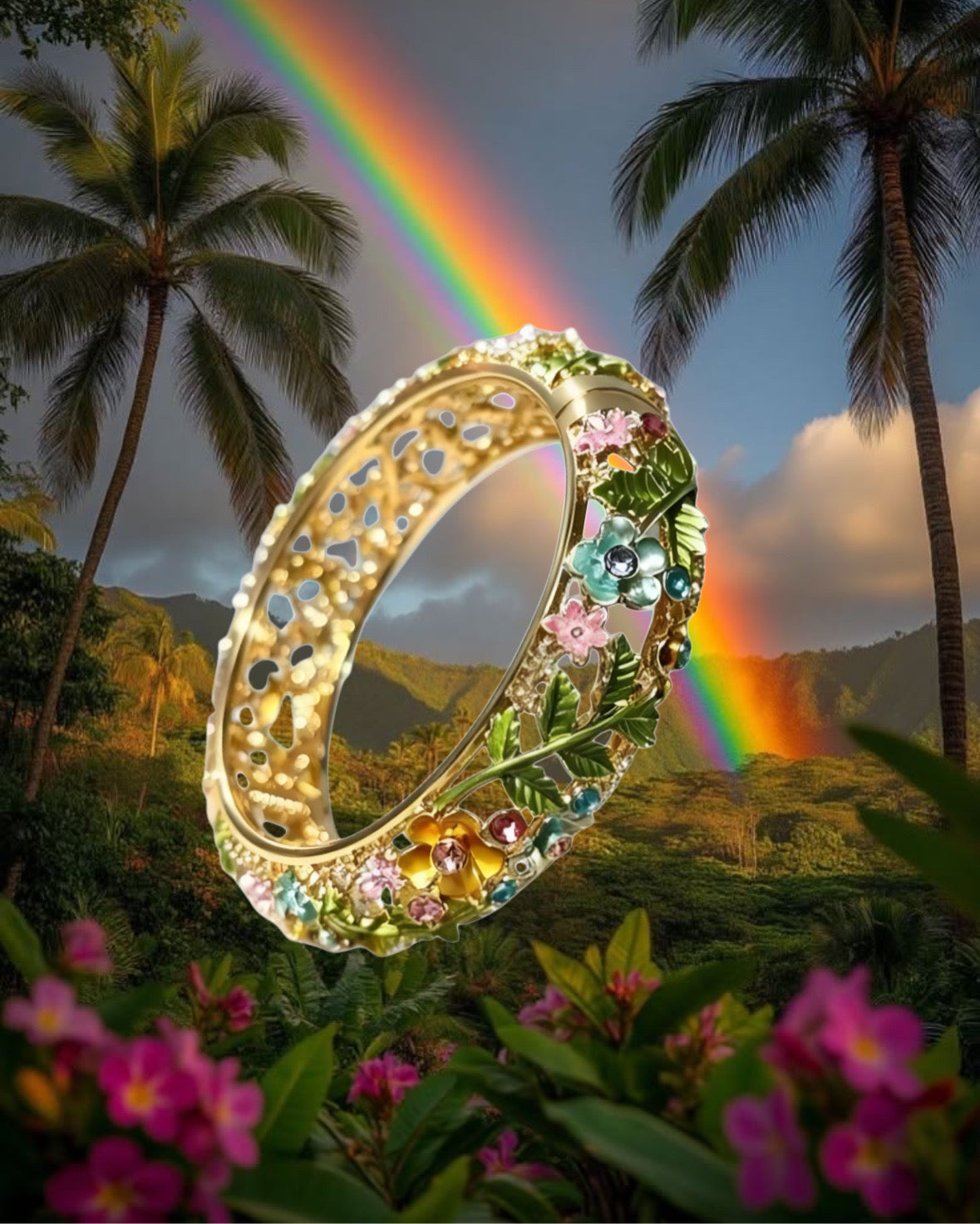 Multicolor Garden Bangle