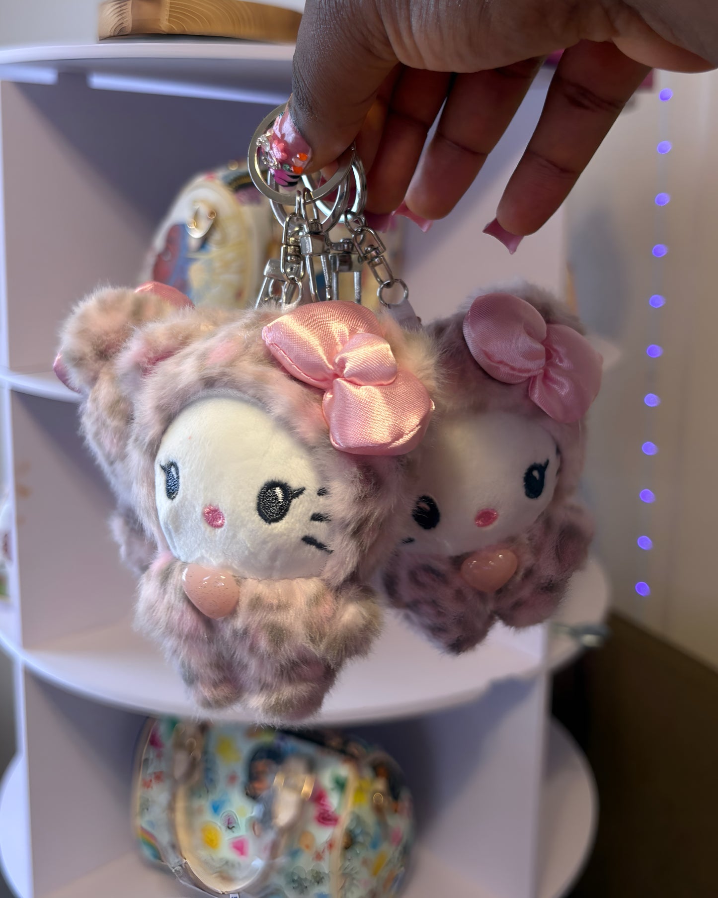 HK Plush Bag Charm