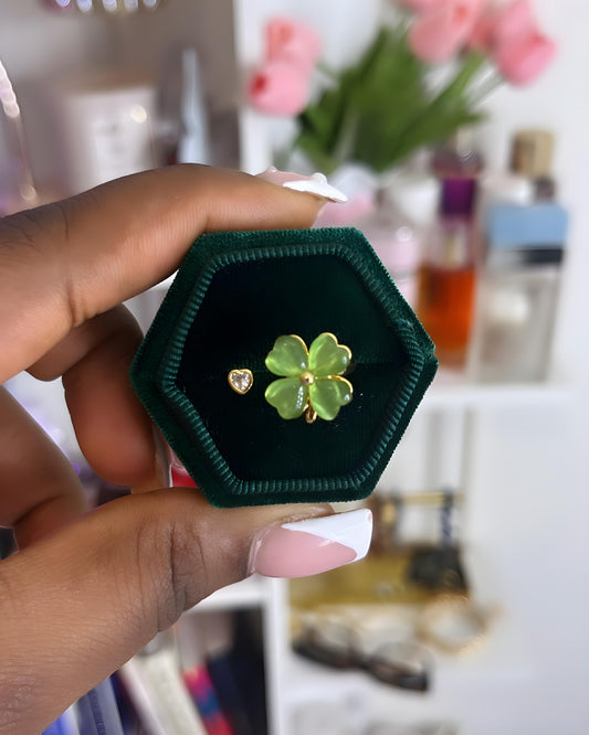 Fidget Clover Ring