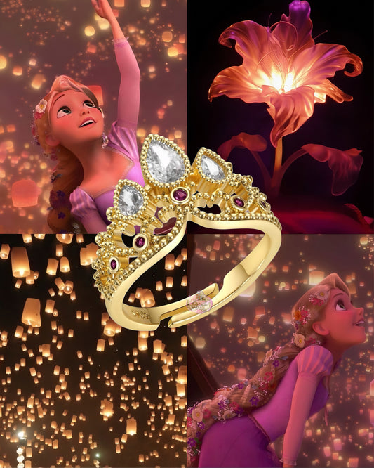 Rapunzel crown ring